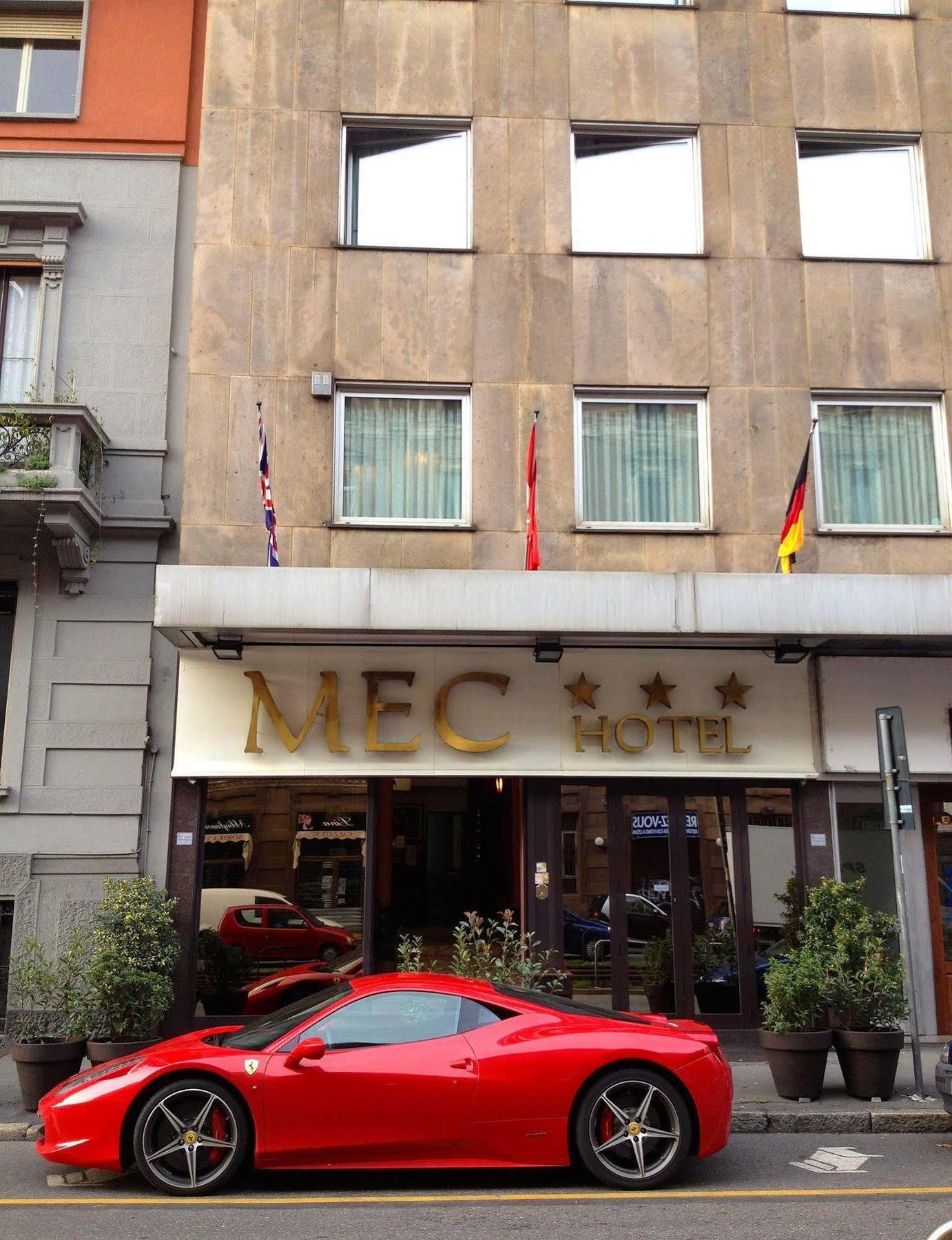 Hotel Mec Milán Exterior foto